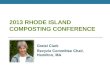 2013 RHODE ISLAND COMPOSTING CONFERENCE Gretel Clark Recycle Committee Chair, Hamilton, MA