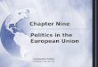 Politics in the European Union Comparative Politics Professor Paul M. Flor Chapter Nine