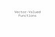 Vector-Valued Functions. Step by Step: Finding Domain of a Vector-Valued Function 1.Find the domain of each component function 2.The domain of the vector-valued