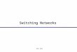 ECE 466 Switching Networks. ECE 466 A communication network provides a scalable solution to connect a large number of end systems Communication Networks