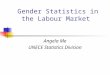 Gender Statistics in the Labour Market Angela Me UNECE Statistics Division