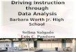 Driving Instruction through Data Analysis Selina Salgado Luis C. Panduro Barbara Worth Jr. High School