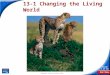 End Show Slide 1 of 18 Copyright Pearson Prentice Hall 13-1 Changing the Living World