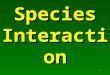 1 Species Interaction. Species Interact in Five Major Ways Interspecific Competition Predation Parasitism Mutualism Commensalism 2