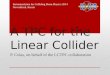 A TPC for the Linear Collider P. Colas, on behalf of the LCTPC collaboration Instrumentation for Colliding Beam Physics 2014 Novosibirsk, Russia