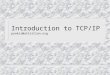 Introduction to TCP/IP punkis@attrition.org. Copyright 1999 Dale Coddington. All Rights Reserved Intro to TCP/IP What this lecture is n This lecture will
