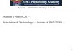 1 Agenda – 10/07/2013 Monday - Unit 19 Howard J Rattliff, Jr. – Principles of Technology - Course # 130227200 -