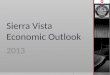 Sierra Vista Economic Outlook 2013. National Economy  Sequestration