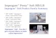 Impregum ™ Soft - You don´t get a second chance to make a first impression! Impregum ™ Penta ™ Soft HB/LB Impregum ™ Soft Product Family Summary  3M ™