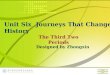 Unit Six Journeys That Change History The Third Two Periods Designed by Zhongxin
