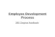 Employee Development Process 360 Degree feedback