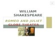 ROMEO AND JULIET GLOBE THEATER WILLIAM SHAKESPEARE