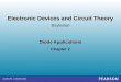 Diode Applications Chapter 2 Boylestad Electronic Devices and Circuit Theory