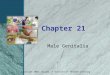Copyright 2002, Delmar, A division of Thomson Learning Chapter 21 Male Genitalia
