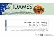 Idames pilot study Dietary intake Domenico Palli Molecular and Nutritional Epidemiology Unit Cancer Research and Prevention Institute (ISPO) Florence Italy