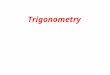 Trigonometry. Trigonometry is a method of finding out an unknown angle or side in a right angled triangle Both the triangles below are similar because: