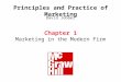 1 D Jobber, Principles and Practice of Marketing, © 1998 McGraw-Hill Principles and Practice of Marketing David Jobber Chapter 1 Marketing in the Modern