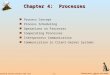 4.1 Silberschatz, Galvin and Gagne ©2003 Operating System Concepts with Java Chapter 4: Processes Process Concept Process Scheduling Operations on Processes