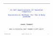 03/08/2012CS267 Lecture 15 CS 267 Applications of Parallel Computers Hierarchical Methods for the N-Body problem James Demmel demmel/cs267_Spr11