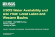 U.S. Department of the Interior U.S. Geological Survey USGS Water Availability and Use Pilot: Great Lakes and Western Basins Joint USGS -- USACOE Meeting