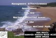 Management Effectiveness Assessment for the for the Marine Protected Areas of the of the Greater St Lucia Wetland Park Jean Harris Ezemvelo KwaZulu-Natal