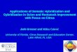Applications of Somatic Hybridization and Cybridization in Scion and Rootstock Improvement with Focus on Citrus Jude Grosser and Milica Ćalović University