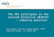 The 3Rs principles in the revised Directive 2010/63 – industry position Karin Blumer, Novartis & Magda Chlebus, EFPIA Ecopa/CAAT Europe, 31 January 2011