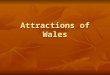 Attractions of Wales. The capital of Wales Speaking about the sights of Cardiff - capital of Wales – we should note the following few places, notable
