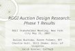 RGGI Auction Design Research: Phase 1 Results RGGI Stakeholder Meeting, New York City May 31, 2007 Dallas Burtraw, Karen Palmer; RFF Charlie Holt, Bill
