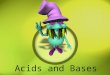 Acids and Bases SC Physical Science Standard PS-3.8 Classify various solutions as acids or bases according to their physical properties, chemical properties