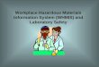 Workplace Hazardous Materials Information System (WHMIS) and Laboratory Safety