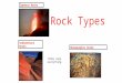 Rock Types Igneous Rocks Sedimentary Rocks Metamorphic Rocks Today copy everything