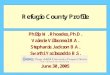2000 Refugio County Population by Age Source: 2000 U.S Census Bureau