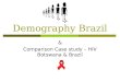 Demography Brazil & Comparison Case study – HIV Botswana & Brazil