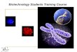 Biotechnology Students Training Course 1. Advantages and Disadvantages of conventional cytogenetic technique Advantages 1. Enable the entire genome to