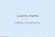 1  2002 North Haven Group Lean Six Sigma DMAIC: Measure Phase
