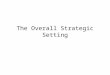 The Overall Strategic Setting. Agenda Road to War Objectives Strategies Political leaders