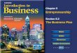 Chapter 5 Entrepreneurship Section 5.2 The Business Plan
