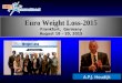 A.P.J. Houdijk Euro Weight Loss-2015 Frankfurt, Germany August 18 – 20, 2015