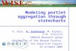 Modeling portlet aggregation through statecharts O. Díaz, A. Irastorza, M. Azanza, F.M. Villoria ONEKIN Research group University of the Basque Country