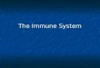 The Immune System. Nonspecific vs. specific defenses Nonspecific defenses do not distinguish one infectious microbe from another Nonspecific defenses