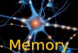 Memory. Memory is our brain’s ability to store, retain & recall information and experiences. Memory has 3 processes ▪ Sensory Memory ▪ Short-Term ▪ Long-Term