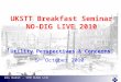 UKSTT Breakfast Seminar NO-DIG LIVE 2010 ‘ Utility Perspectives & Concerns’ 5 th October 2010 Les Guest – CEO NJUG Ltd
