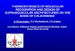 THERMODYNAMICS OF MOLECULAR RECOGNITION AND DESIGN OF SUPRAMOLECULAR ARCHITECTURES ON THE BASIS OF CALIXARENES A.I.Konovalov, V.V.Gorbatchuk, I.S.Antipin
