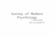 Survey of Modern Psychology Language Development
