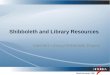 David Kennedy, UMD Shibboleth and Library Resources Internet2 Library/Shibboleth Project