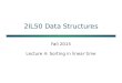 2IL50 Data Structures Fall 2015 Lecture 4: Sorting in linear time