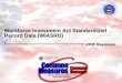 Workforce Investment Act Standardized Record Data (WIASRD) 2005 Revisions