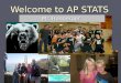 Welcome to AP STATS Mr. Honberger. 4 elements to AP STATS ► Probability ► Data Analysis ► Design a Study ► Inference Test