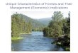 Unique Characteristics of Forests and Their Management (Economic) Implications